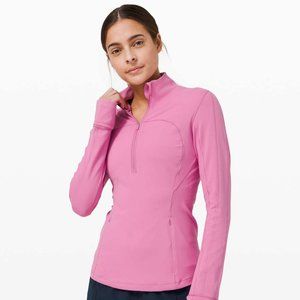 Lululemon Run Briskly 1/2 Zip, Size 6